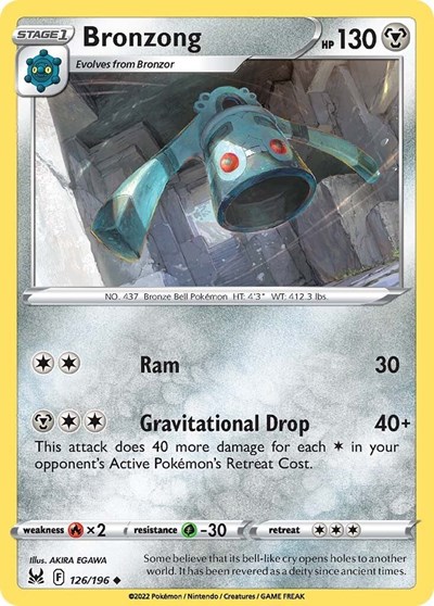Bronzong #126 Lost Origin