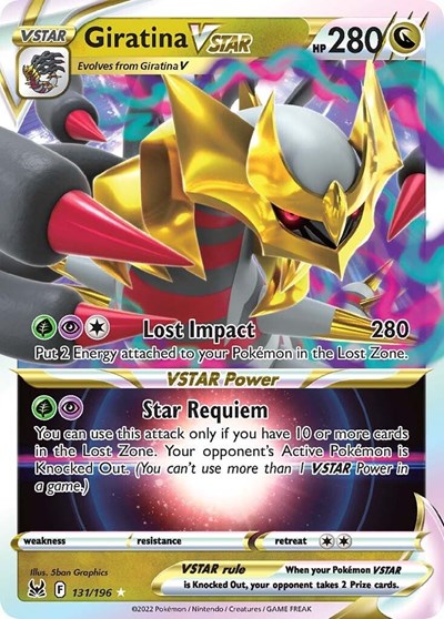 Giratina VSTAR #131 Lost Origin