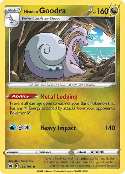 Hisuian Goodra #134 Lost Origin