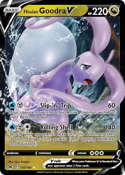 Hisuian Goodra V #135 Lost Origin
