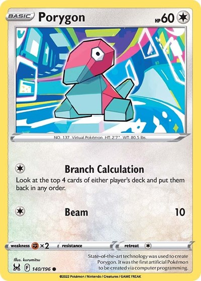 Porygon #140 Lost Origin