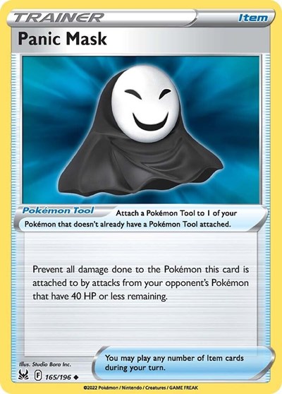 Panic Mask #165 Lost Origin