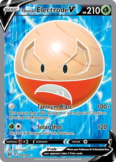 Hisuian Electrode V #172 Lost Origin