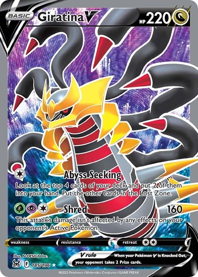 Giratina V #185 Lost Origin