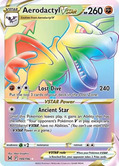 Aerodactyl VSTAR #199 Lost Origin