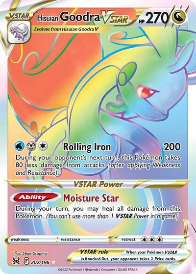 Hisuian Goodra VSTAR #202 Lost Origin