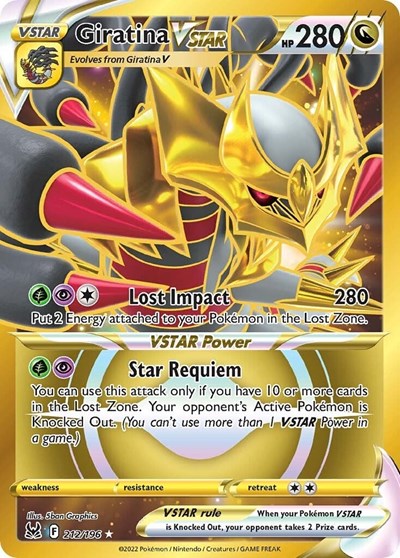 Giratina VSTAR (212) #212 Lost Origin