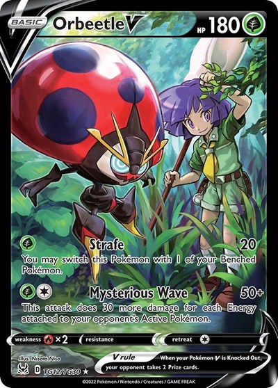 Orbeetle V #TG12 Lost Origin Trainer Gallery