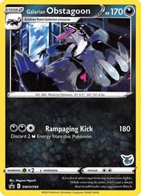 Galarian Obstagoon - SWSH193 #SWSH193 Battle Academy 2022