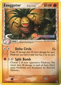Exeggutor (Delta Species) #41 Nintendo Promos