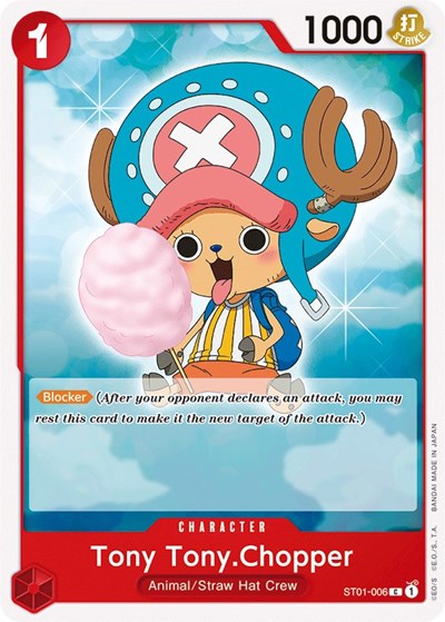 Tony Tony.Chopper #ST01-006 Starter Deck 1: Straw Hat Crew