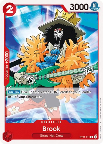 Brook #ST01-011 Starter Deck 1: Straw Hat Crew