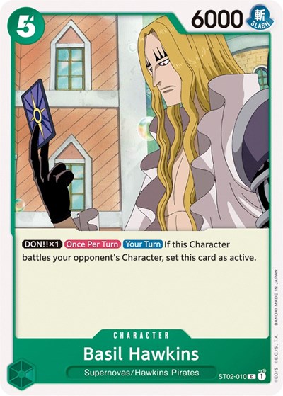 Basil Hawkins #ST02-010 Starter Deck 2: Worst Generation