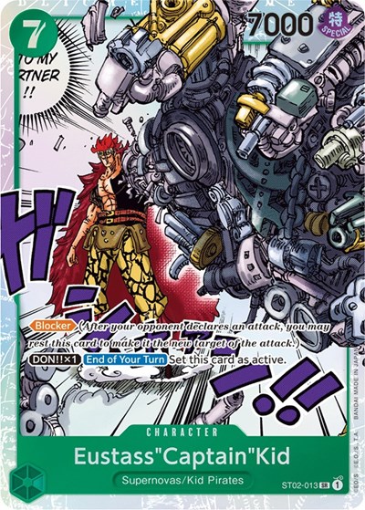 Eustass"Captain"Kid #ST02-013 Starter Deck 2: Worst Generation