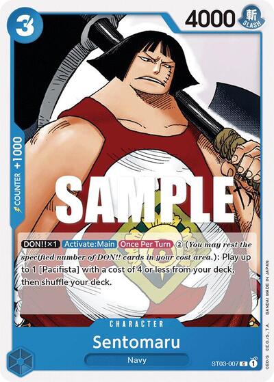 Sentomaru #ST03-007 Starter Deck 3: The Seven Warlords of The Sea
