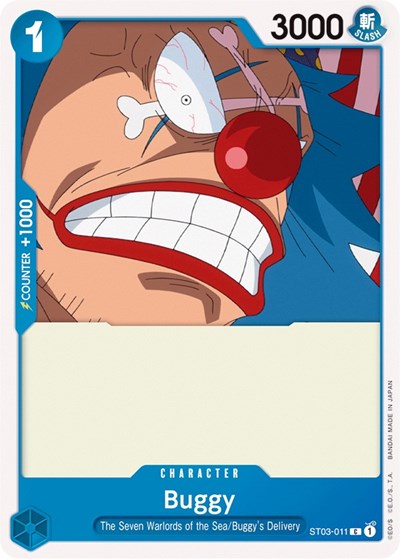 Buggy #ST03-011 Starter Deck 3: The Seven Warlords of The Sea