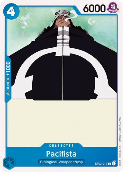 Pacifista #ST03-012 Starter Deck 3: The Seven Warlords of The Sea