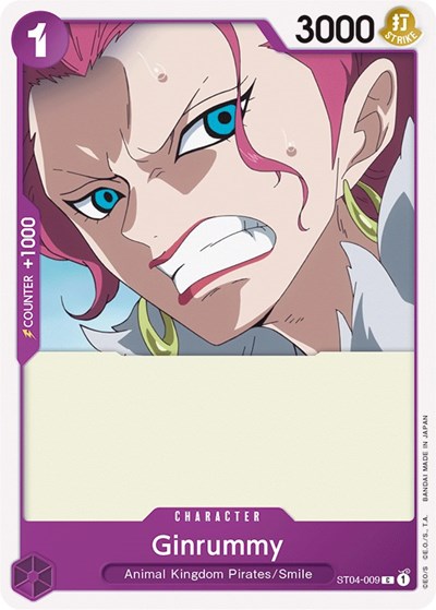Ginrummy #ST04-009 Starter Deck 4: Animal Kingdom Pirates