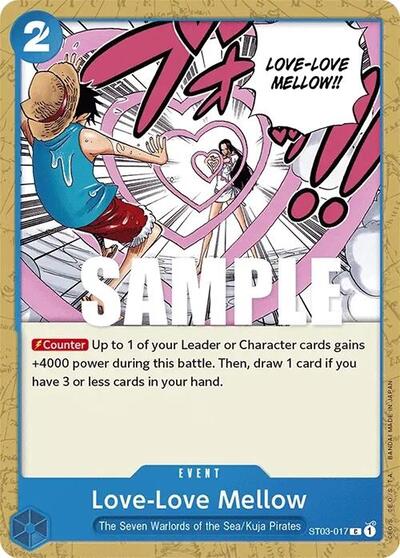 Love-Love Mellow #ST03-017 Starter Deck 3: The Seven Warlords of The Sea