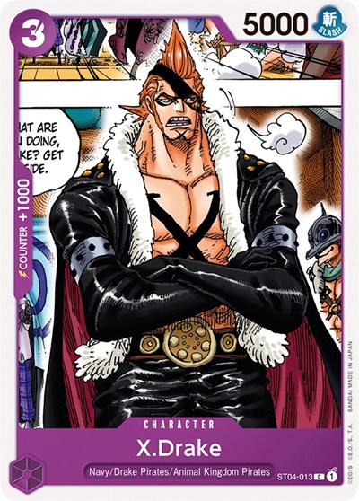 X.Drake #ST04-013 Starter Deck 4: Animal Kingdom Pirates