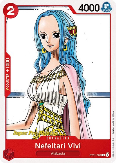 Nefeltari Vivi #ST01-009 Super Pre-Release Starter Deck 1: Straw Hat Crew
