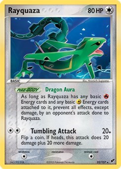 Rayquaza #22 Deck Exclusives