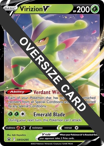 Virizion V Jumbo Cards #SWSH295