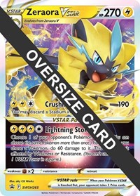Zeraora VSTAR #SWSH265 Jumbo Cards