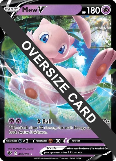 Mew V #69 Jumbo Cards