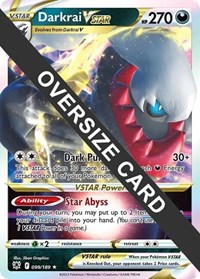 Darkrai VSTAR #99 Jumbo Cards