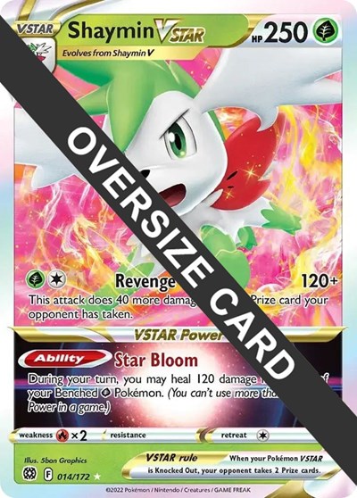 Shaymin VSTAR #14 Jumbo Cards