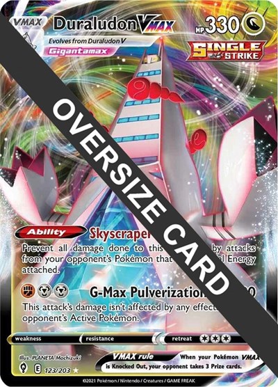 Duraludon VMAX #123 Jumbo Cards