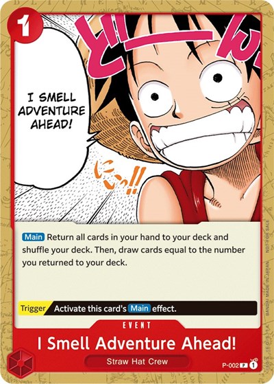 I Smell Adventure Ahead! (Promotion Pack 2022) #P-002 One Piece Promotion Cards