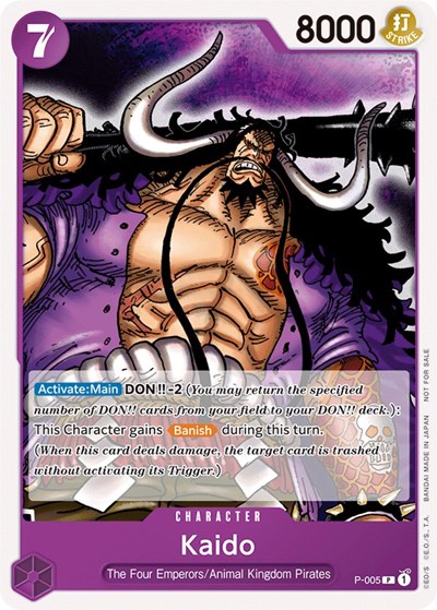 Kaido (Promotion Pack 2022) #P-005 One Piece Promotion Cards