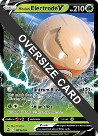Hisuian Electrode V #SWSH294 Jumbo Cards