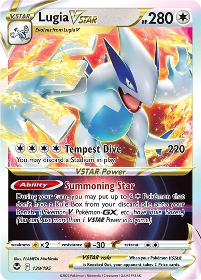 Lugia VSTAR #139 Silver Tempest
