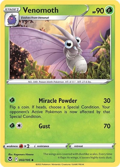Venomoth #2 Silver Tempest