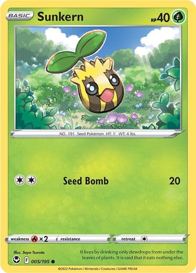 Sunkern #5 Silver Tempest