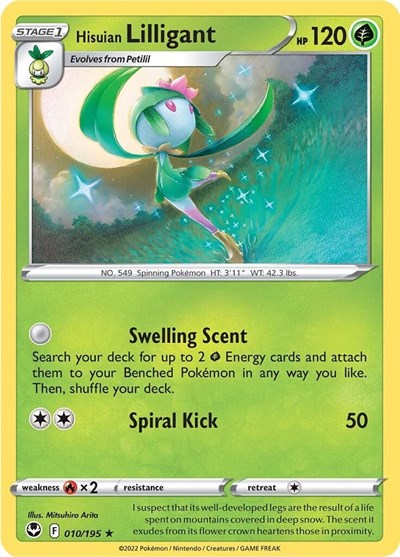 Hisuian Lilligant #10 Silver Tempest