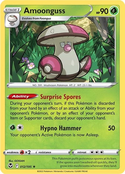 Amoonguss #12 Silver Tempest