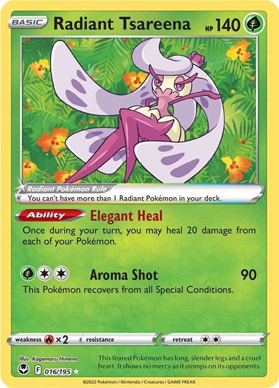 Radiant Tsareena #16 Silver Tempest