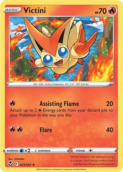 Victini #23 Silver Tempest