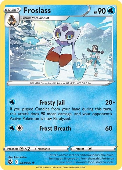 Froslass #43 Silver Tempest