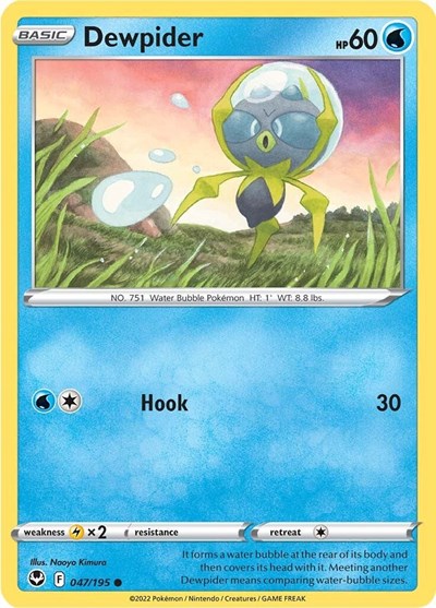 Dewpider #47 Silver Tempest