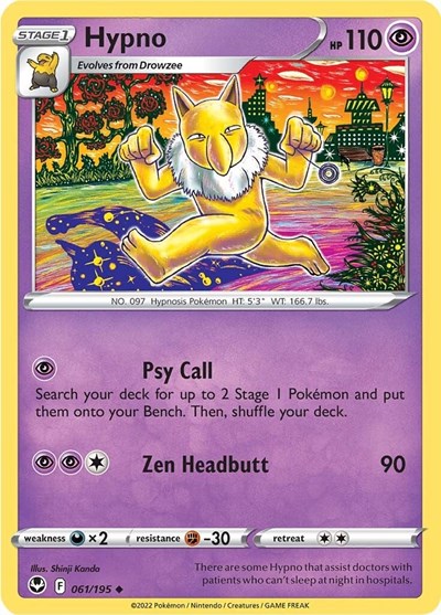 Hypno #61 Silver Tempest