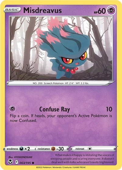 Misdreavus #63 Silver Tempest