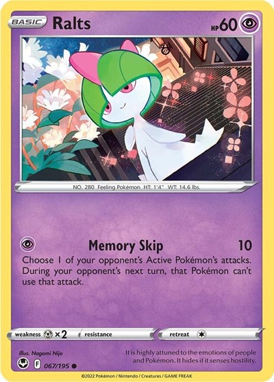 Ralts #67 Silver Tempest