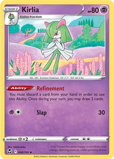 Kirlia #68 Silver Tempest