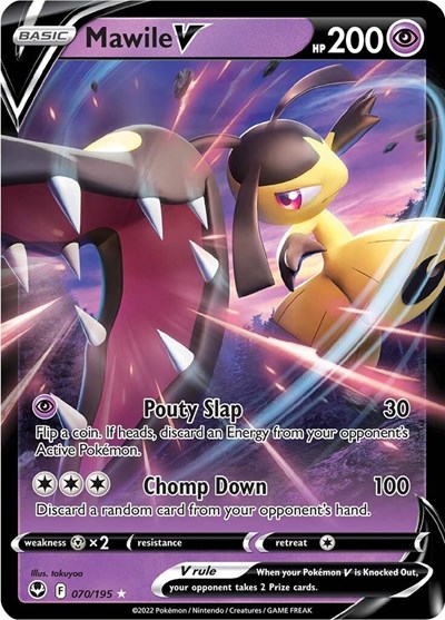 Mawile V #70 Silver Tempest