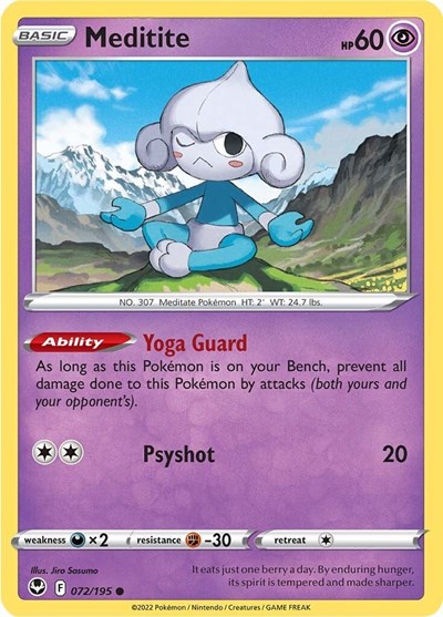 Meditite #72 Silver Tempest